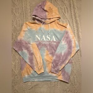 Urban Outfitters - NASA Tie Dye Hoodie, Size SMALL